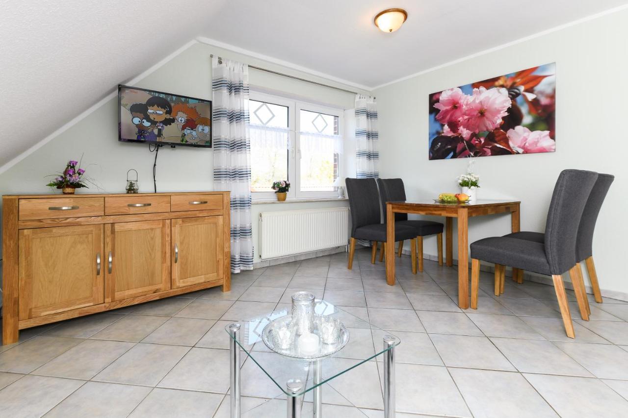 Ferienwohnung Muehlenblick Auf Dem Ferienhof Eschen Moorweg Luaran gambar