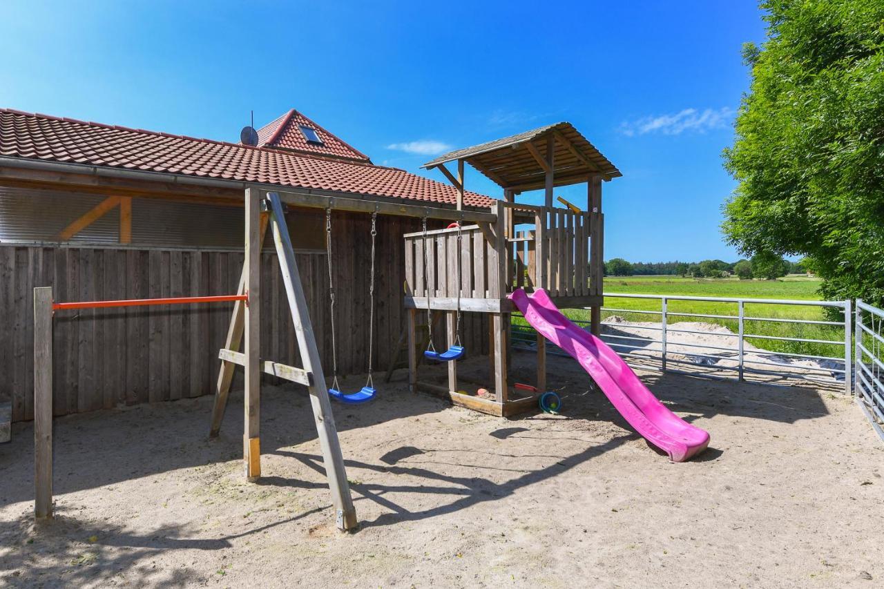 Ferienwohnung Muehlenblick Auf Dem Ferienhof Eschen Moorweg Luaran gambar