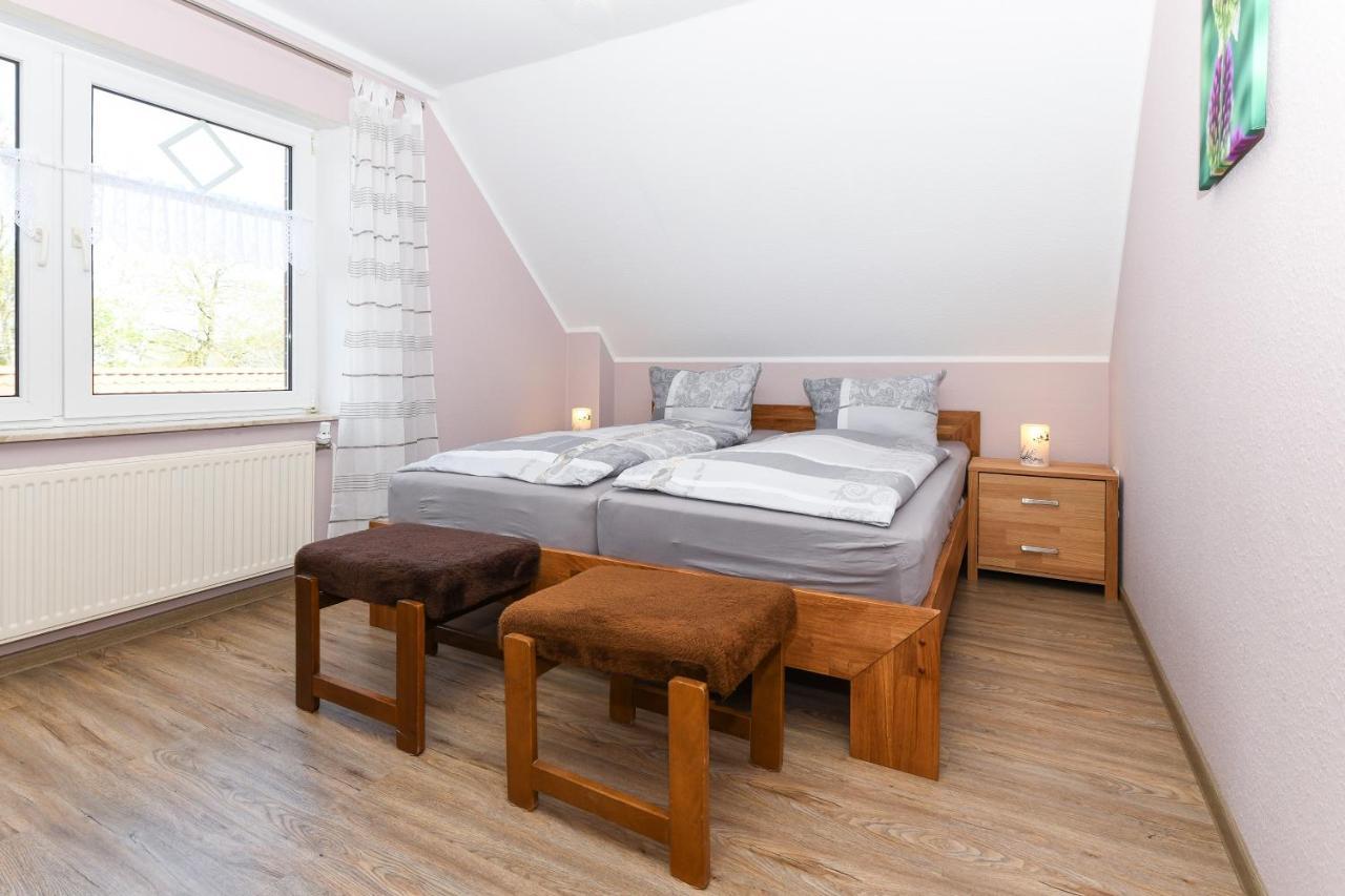 Ferienwohnung Muehlenblick Auf Dem Ferienhof Eschen Moorweg Luaran gambar